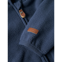 NAME IT Fleece Jakke Meeko Melange Oceana